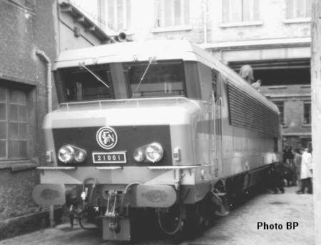 la CC21001 en présentation à la DETE