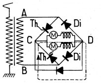 pont semi-commandé avec diode de décharge